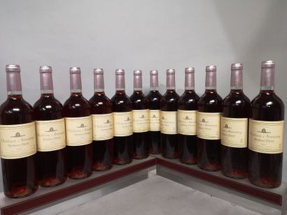null 12 bouteilles Château ARMUREY - Bordeaux Clairet 2012