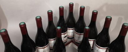 null 12 bouteilles COTEAUX BOURGUIGNONS "Les Cadoles" - GROUBIER P&F 2014 1 étiquette...