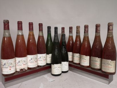 null 14 bouteilles LOIRE DIVERS A VENDRE EN L'ETAT 10 CABERNET d’Anjou et ANJOU sec...