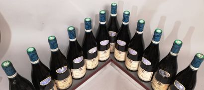 null 12 bouteilles AUXEY DURESSES Rouge "La Licorne" - Françoise CHAUVENET 2013 4...