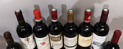 null 8 bouteilles BORDEAUX DIVERS Ch. Beauséjour becot 1985, Ch. SOCIANDO MALLET...
