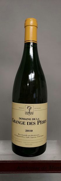 null 1 bouteille Domaine de La GRANGE des PERES Blanc 2010
