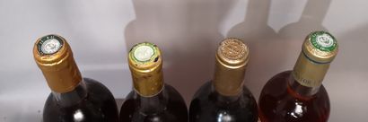 null 4 bouteilles SAUTERNES DIVERS 1 Ch. Clos Haut Peyraguey 1er Cc 1997, 1 Ch. Bastor...