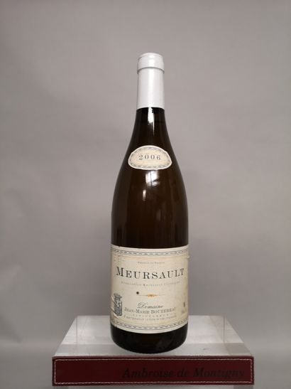 null 1 bouteille MEURSAULT 2006 - Jean-Marie BOUZEREAU Etiquette légèrement tach...