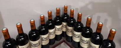 null 12 bouteilles Château OLIVIER rouge - Gc de Graves 2004