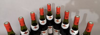 null 9 bouteilles BOUCHARD Père & Fils BEAUJOLAIS DIVERS A VENDRE EN L'ETAT. 5 Saint...