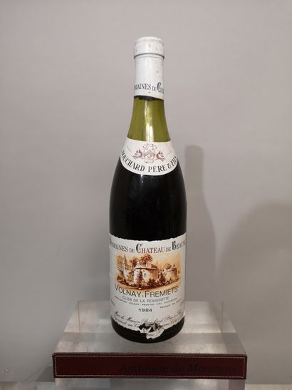 null 1 bouteille VOLNAY FREMIETS 1er Cru "Clos de la Rougeotte" 1984 - BOUCHARD P...