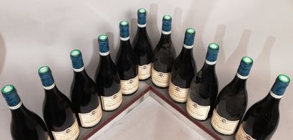 null 11 bouteilles NUITS St. GEORGES "Gallois de Fougères" - Françoise CHAUVENET...