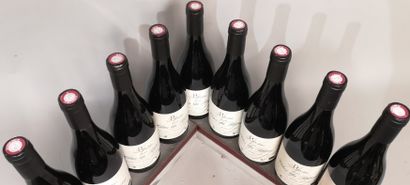 null 9 bouteilles Côtes DU RHONE "Pamphile" - Noémie ROBIN 2014 Étiquettes légèrement...