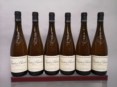 null 6 bouteilles QUARTS de CHAUME Grand Cru - Château de l'Echarderie 2015 En caisse...