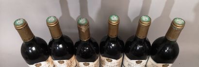 null 6 bottles BANYULS "Rimage mise tardive" - Domaine du MAS BLANC 1990 Stained...