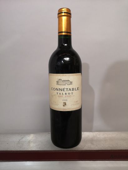 null 1 bouteille CONNETABLE de TALBOT - 2nd vin du Château TALBOT Saint Julien 1998...