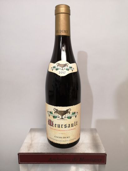 null 1 bouteille MEURSAULT Rouge 2017 - COCHE DURY