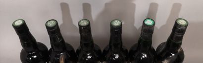 null 6 bouteilles MAURY Vin doux naturel - MAS AMIEL 1989 Étiquettes tachées et ...