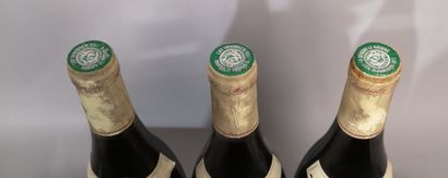 null 3 bouteilles MERCUREY "Les Montots" 1992 - Vignerons de BUXY Etiquette légèrement...