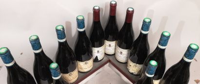 null 12 bouteilles BOURGOGNE ROUGE DIVERS 9 NUITS SAINT GEORGES "Gallois de Fougères"...