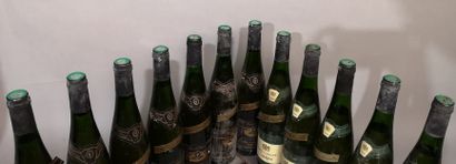 null 12 bouteilles ALSACE DIVERS : Domaine ADAM A VENDRE EN L'ETAT 5 KAEFFERKOPF...