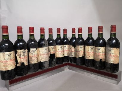 null 12 bouteilles Château CORBIN MICHOTTE - Saint Emilion Grand Cru 1983 A VENDRE...