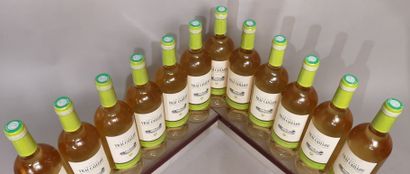 null 12 bouteilles Château VRAI CAILLOU "Vignes de la Garène" - Bordeaux blanc 2...
