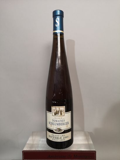 null 1 bouteille ALSACE Pinot gris Grand Cru "Kitterlé" - Domaine SCHLUMBERGER 2001...