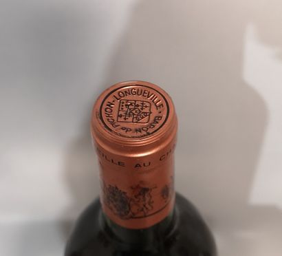 null 1 bouteille Château PICHON au Baron de LONGUEVILLE - 2e Gcc Pauillac 1993 Etiquette...