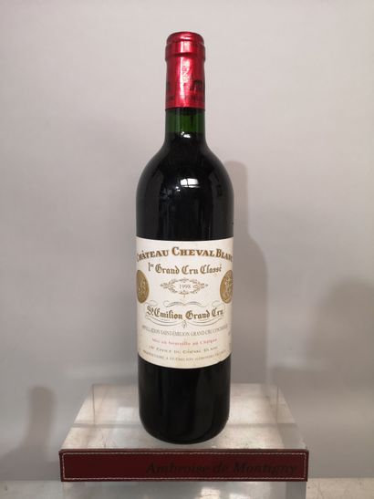null 1 bouteille Château CHEVAL BLANC - 1er Gcc (A) Saint Emilion 1998 Étiquette...
