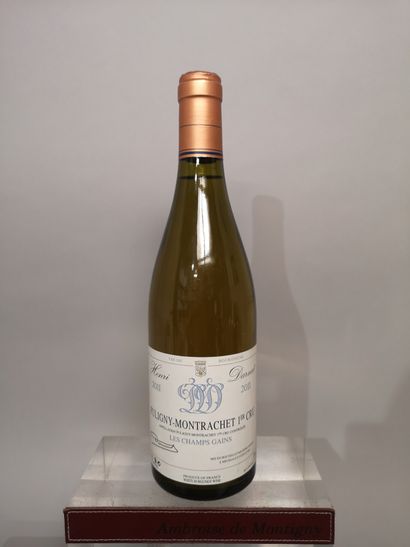 null 1 bouteille PULIGNY MONTRACHET 1er cru "Les Champs Gains" 2011 - Henri DARN...