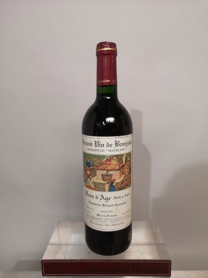 null 1 bottle BANYULS Hors d'âge Vieilli en Soléra - Domaine du MAS BLANC Label slightly...