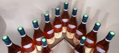 null 12 bouteilles BOURGOGNE Pinot noir ROSE "Les Arnottes" - Françoise CHAUVENET...