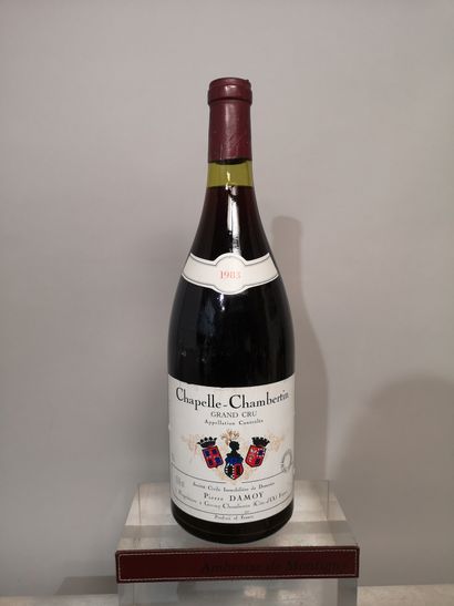 null 1 magnum CHAPELLE CHAMBERTIN Grand Cru 1983 - Domaine Pierre DAMOY Étiquette...