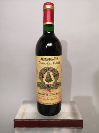 null 1 bouteille Château ANGELUS - Saint Emilion Grand Cru 1989