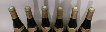 null 6 bottles ALSACE TOKAY Pinot gris "Cuvée Caroline" VT - KUENTZ BAS 1985 Labels...