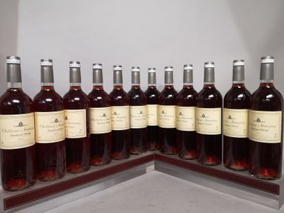 null 12 bouteilles Château ARMUREY - Bordeaux Clairet 7 de 2015 et 5 de 2014