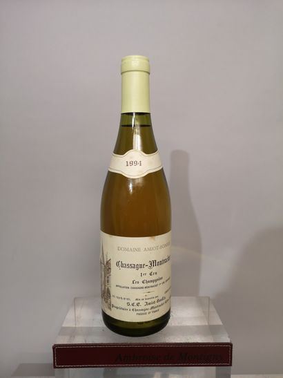 null 1 bouteille CHASSAGNE MONTRACHET 1er Cru "Les Champgains" 1994 - AMIOT BONFILS...