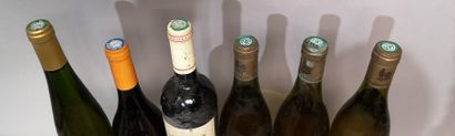 null 12 bouteilles VINS DIVERS DE FRANCE et de SUISSE A VENDRE EN L'ETAT (Tokay,...