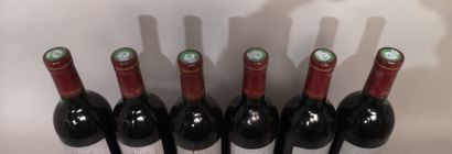 null 6 bouteilles BANYULS "Rimage La Goume" - Domaine du MAS BLANC 1998 Étiquettes...