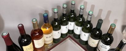 null 12 bouteilles VINS DIVERS FRANCE A VENDRE EN L'ETAT BORDEAUX, BERGERAC, BOU...