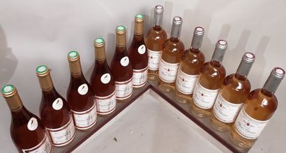 null 12 bouteilles VINS ROSES DIVERS FRANCE 6 SAINT CHINIAN "Pulsatilles" - Henri...
