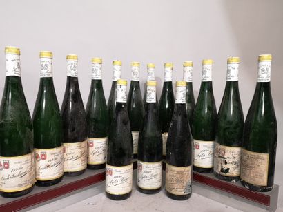 15 bouteilles ALLEMAGNE Saar et Mosel RIESLING...