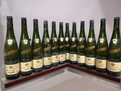 null 12 bouteilles ALSACE KAEFFERKOPF - ADAM 1998 A VENDRE EN L'ETAT.