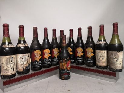 null 12 bouteilles ARBOIS DIVERS - Henri Maire A VENDRE EN L'ETAT