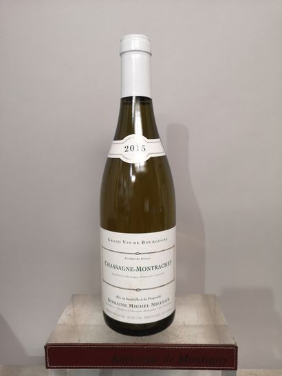 null 1 bouteille CHASSAGNE MONTRACHET - Michel NIELLON 2015 Etiquette légérement...