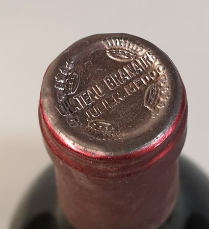 null 1 bouteille Château BRANAIRE DU CRU - 4ème Gcc Saint Julien 1980 Etiquette légérement...