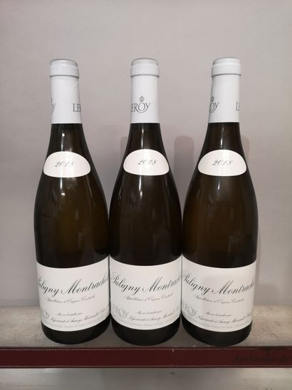 null 3 bouteilles PULIGNY MONTRACHET LEROY 2018