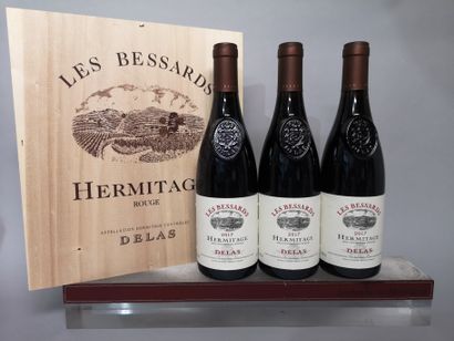 null 3 bouteilles HERMITAGE "Les Bessards" DELAS 2017