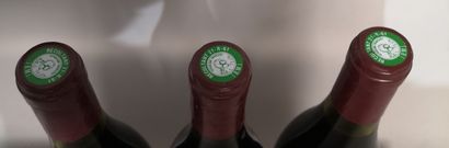 null 3 bouteilles SANTENAY - Marc COLIN 1991 Etiquettes légèrement tachées. Capsule...