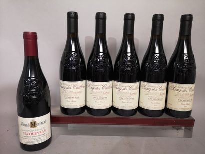 null bouteilles VACQUEYRAS 5 Domaine le Sang des Cailloux Cuvée Floureto 2010 et...