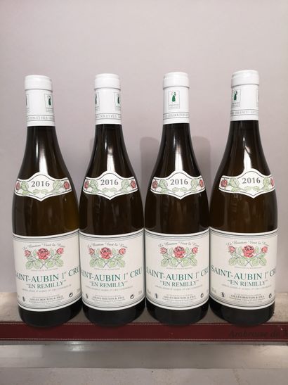 null 4 bouteilles SAINT AUBIN Blanc 1er cru "En Remilly" - Gilles BOUTON Fils 20...