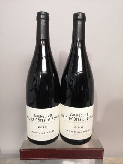 null 2 bouteilles HAUTES COTES de BEAUNE - Domaine Pierre BOISSON 2016 et 2018