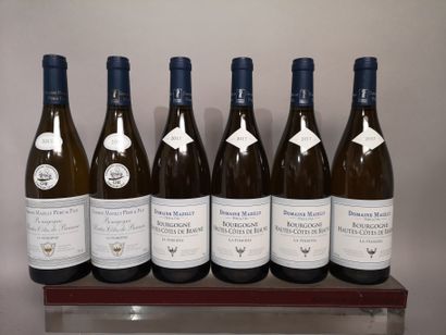 null 6 bouteilles HAUTES COTES de BEAUNE Blanc "La Perrière" - Domaine MAZILLY Père...